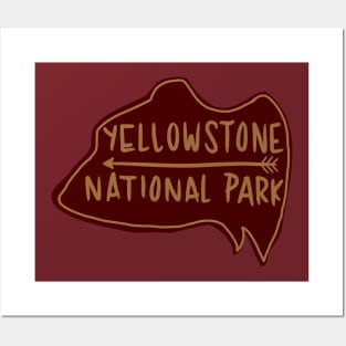 Yellowstone Bear Posters and Art